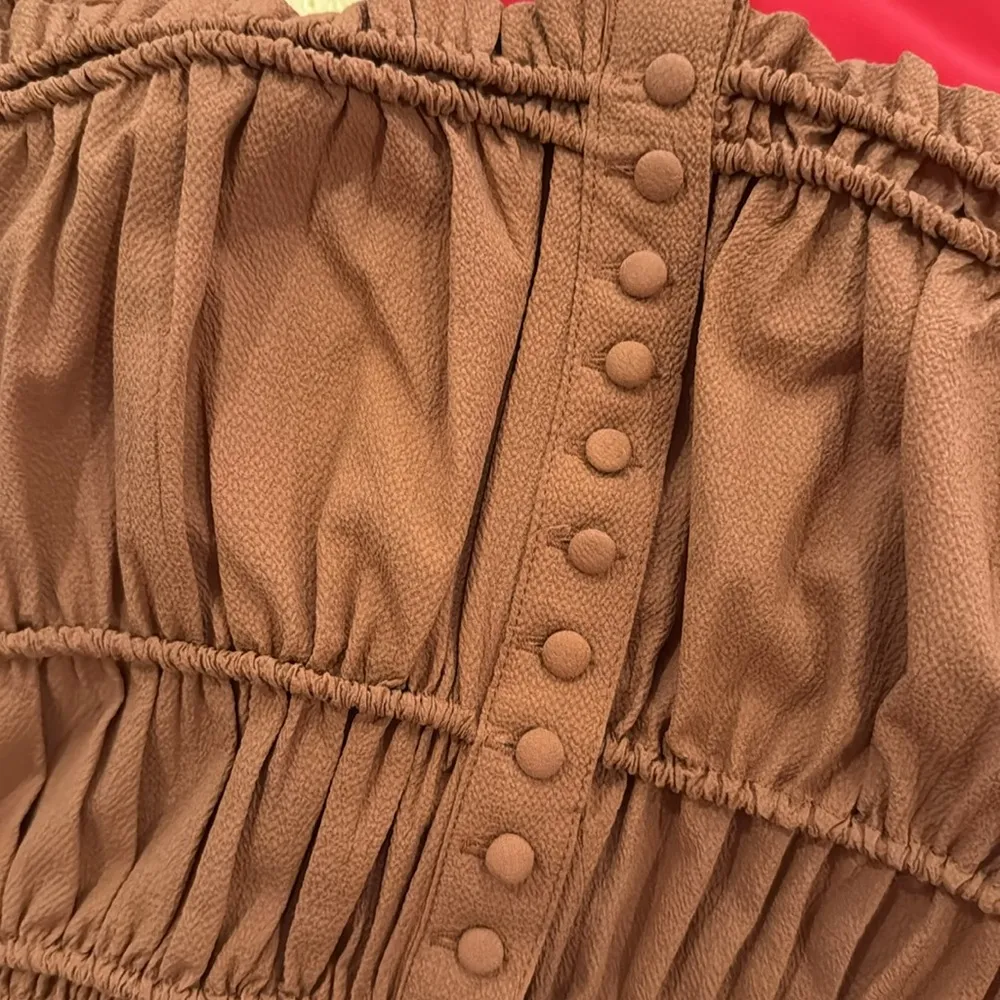 Tasmin top in russet - Image 4