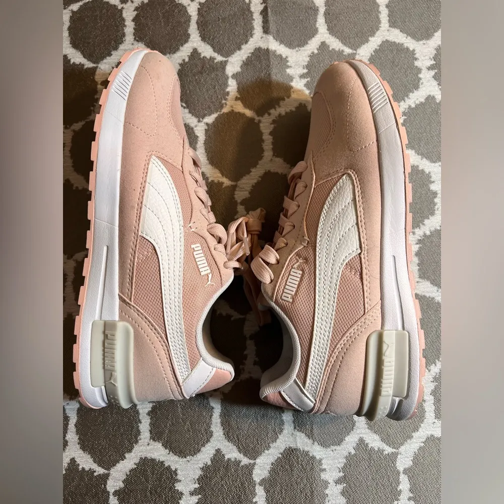 Puma Pink Sneakers NWT athletic athleisure summer colorful trendy tennis prep - Image 7