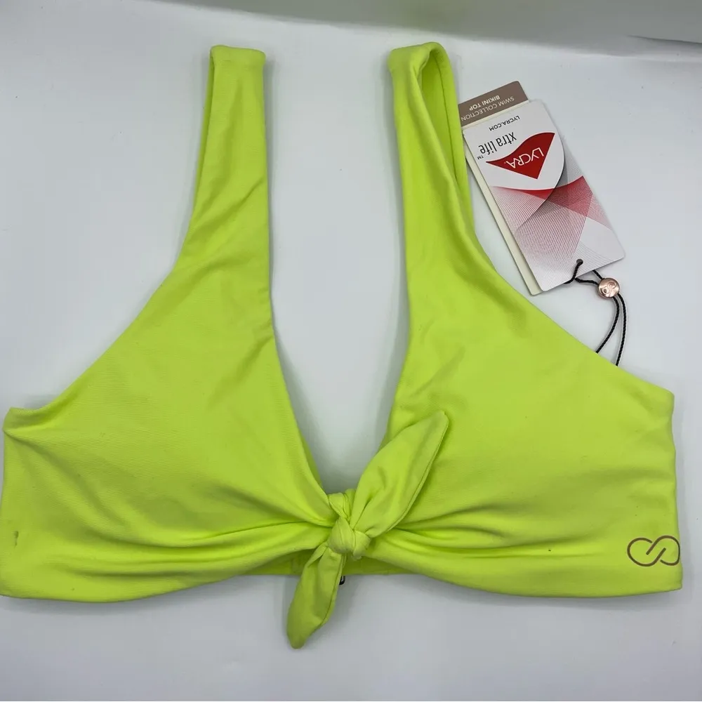 Calia tie front bikini top women Size XSmall - Image 10