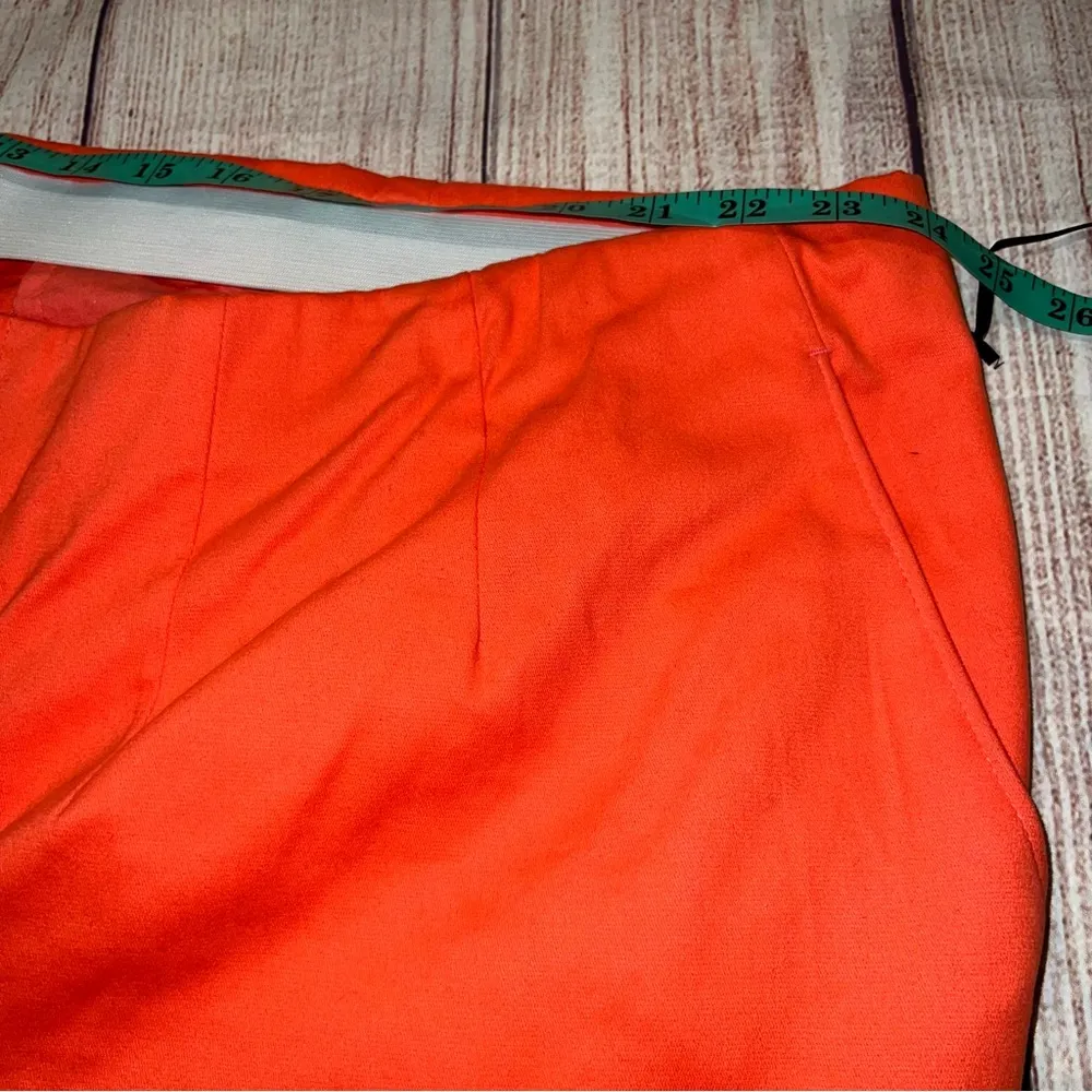 Ava & Viv Women's Plus Size, orange High Rise Tapered Ankle Pants Size 26W - Image 5