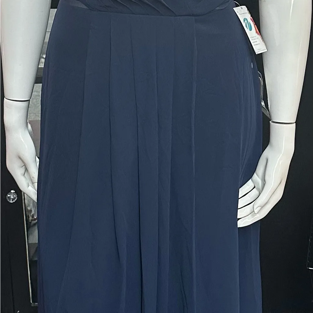 Bari Jay sz 14 long blue formal dress - Image 2