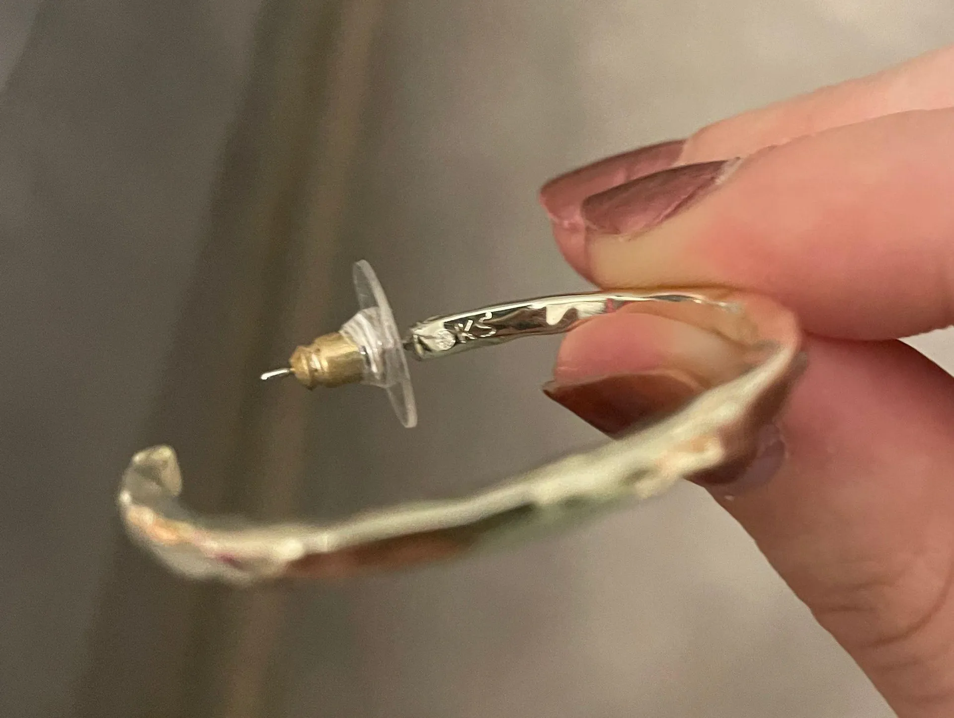 Silver Hoops - Image 3