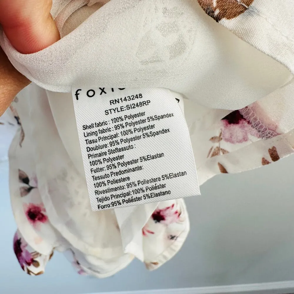 Foxiedox Ella Lace Cold Shoulder Romper Playsuit Size XS - Image 4