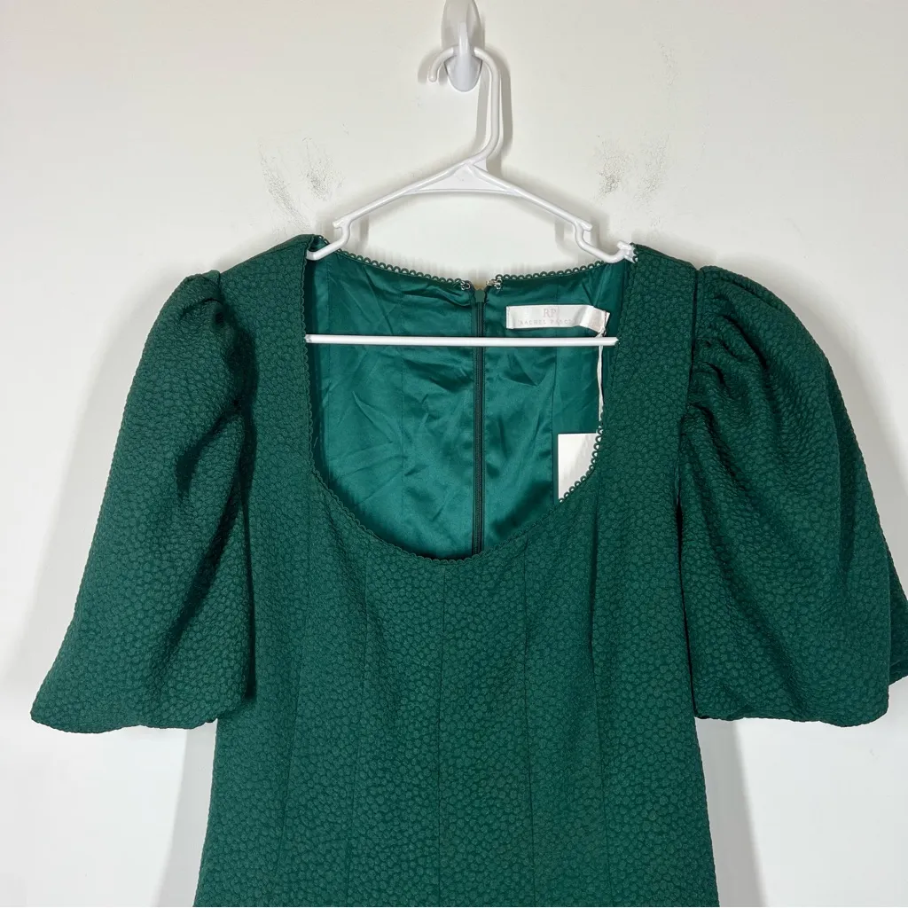 NWT Rachel Parcell V-neck Jacquard Flared Dress Size 10 - Image 7