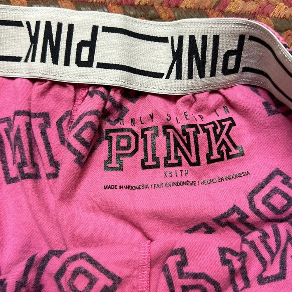 VS PINK LOGO BOXER SHORTS - Image 2