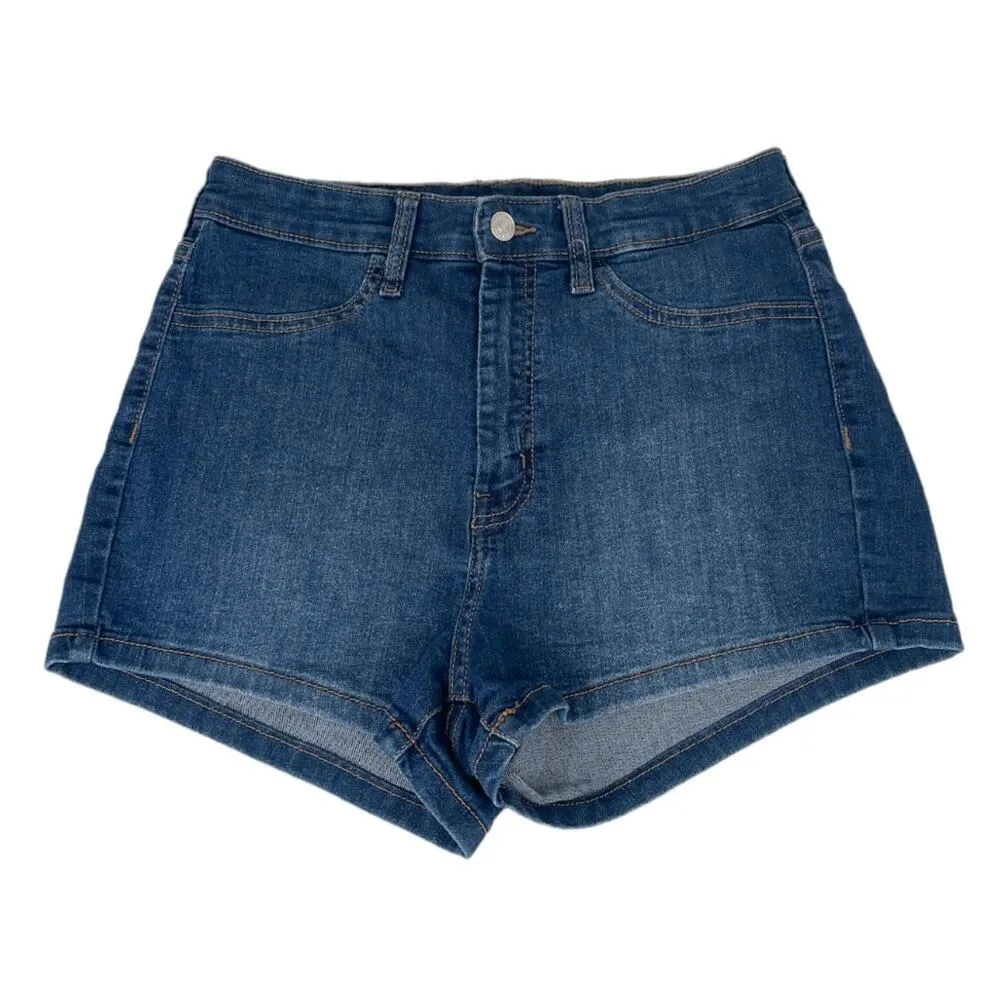 Wild Fable Highest Rise Shorts Blue Size 8/29R - Image 7