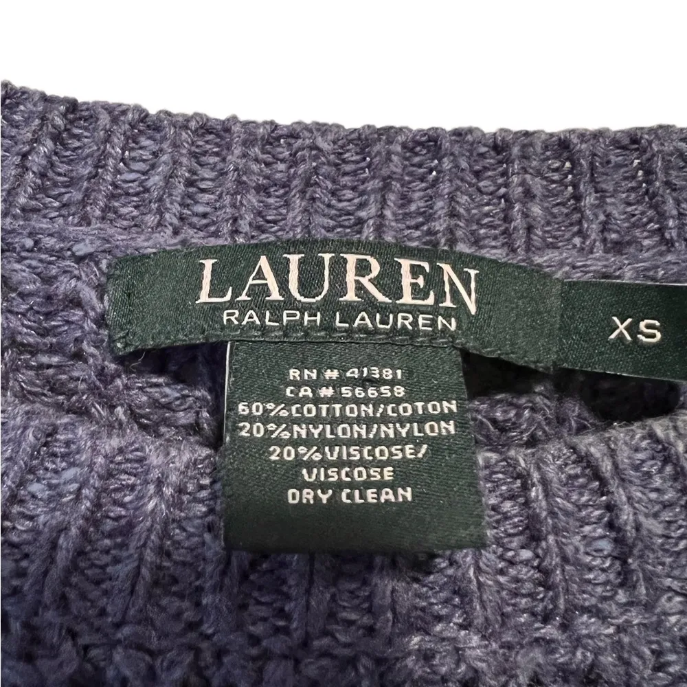 Ralph Lauren Chunky Waffle Knit Sweater - Image 4