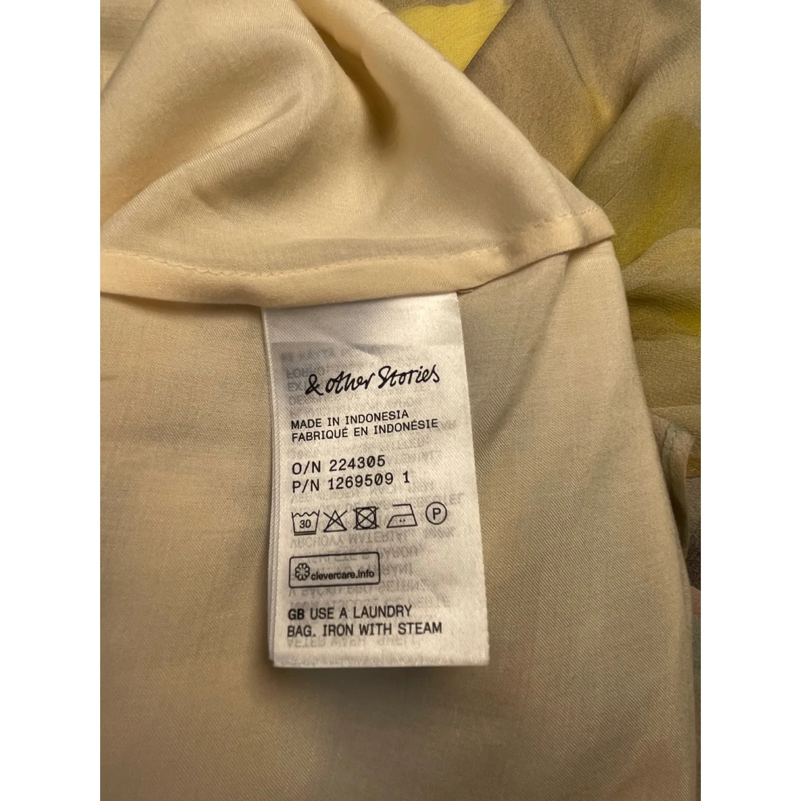 Other Stories Floral Tiered Ruffle Midi Dress M - Image 6