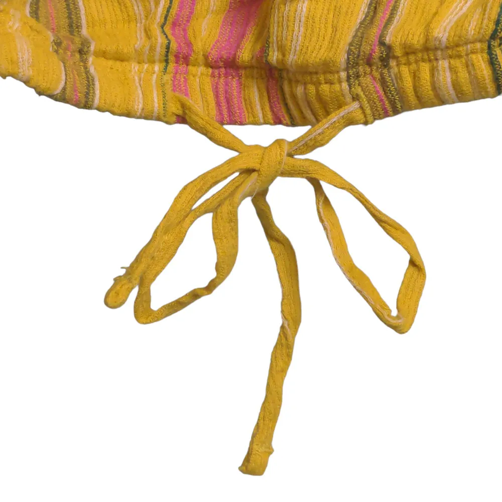 Prana Little Palm Cami Leapfrog Stripe (Yellow/Pink/Green) Tank Top Organic S - Image 4