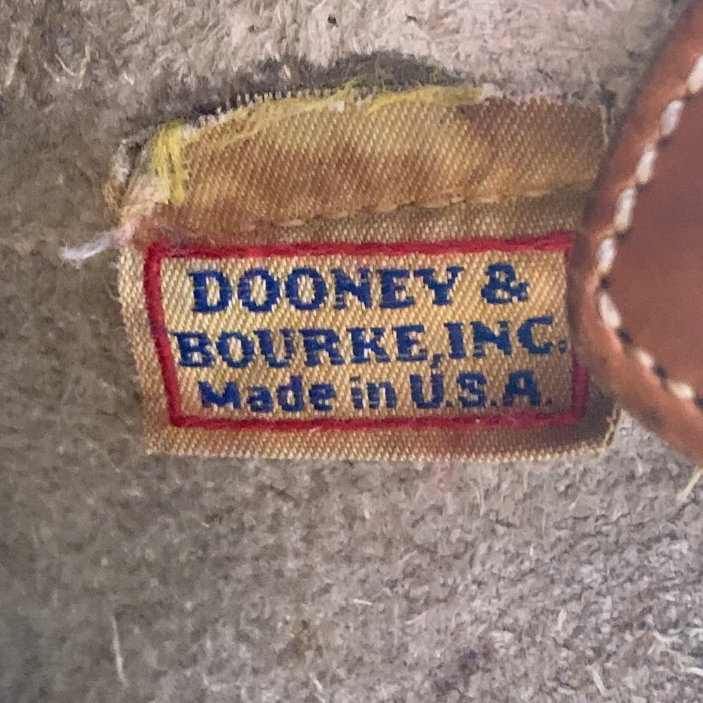 DOONEY And BOURKE white pebbled leather vintage tote bag - Image 9