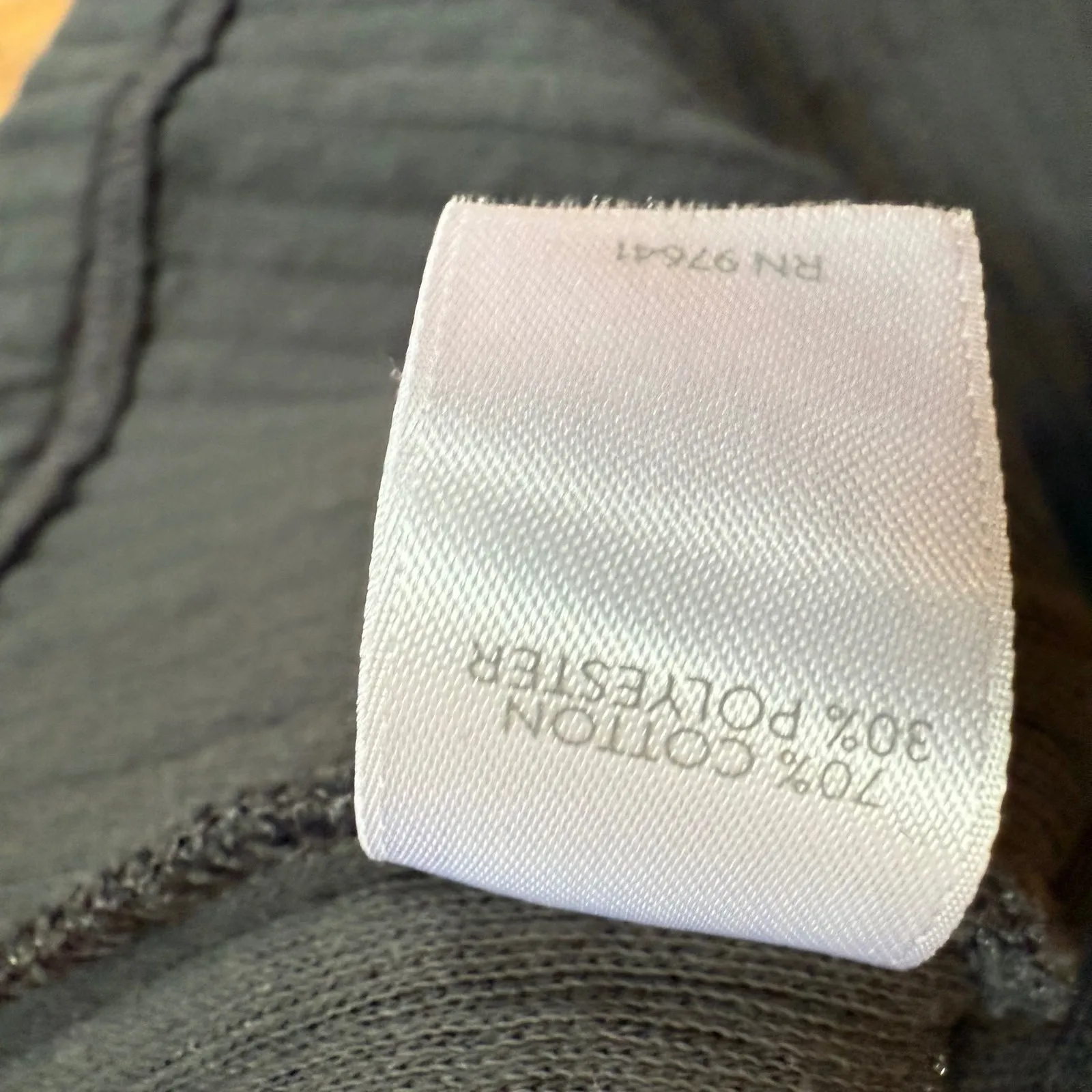 Pure Jill Quilted Button Front Jacket Petite Large Grey Ribbed Pockets‎ Cozy Gray Size undefined - Image 7