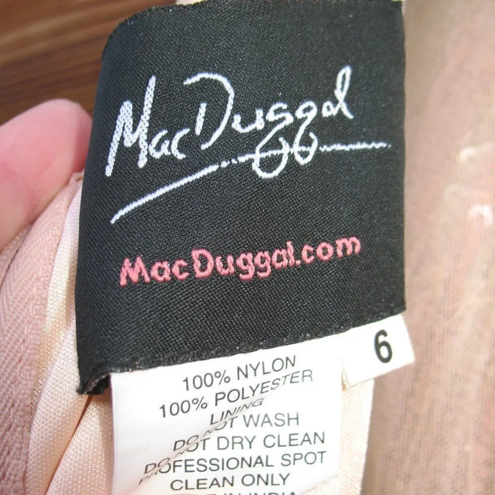 Mac Duggal 93582 Womens Embellished Full Length Layered Gown Dress 6 - Image 15