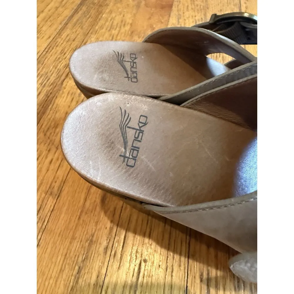 Dansko Ramona Slide On Shoes/Heels Taupe 1803167800 Size 10 US/40 Eur NWOB - Image 5