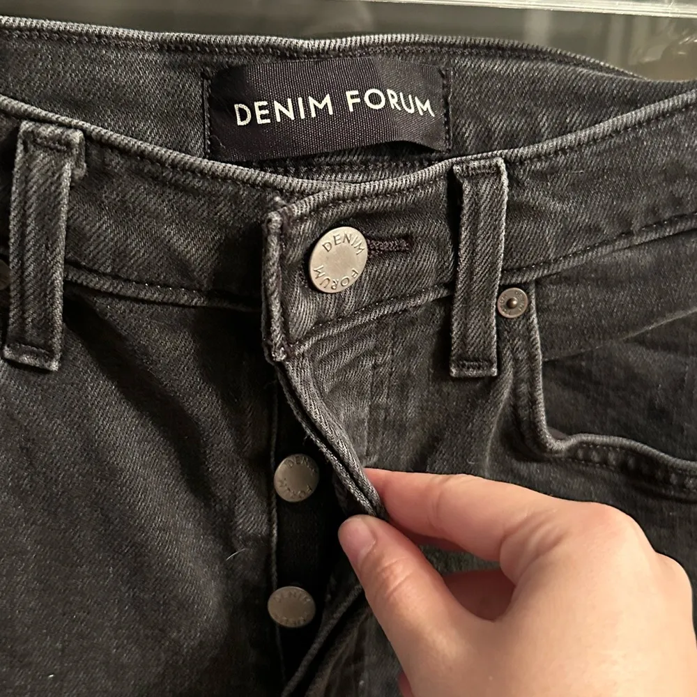 Denim Forum Aritzia Black Jeans Size 28 - Image 6