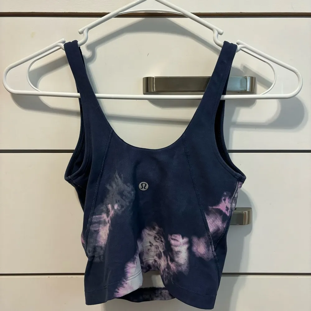 Lululemon Align Tank Top Circulate Tie Dye Align Tank Mineral Blue Multi - Image 3