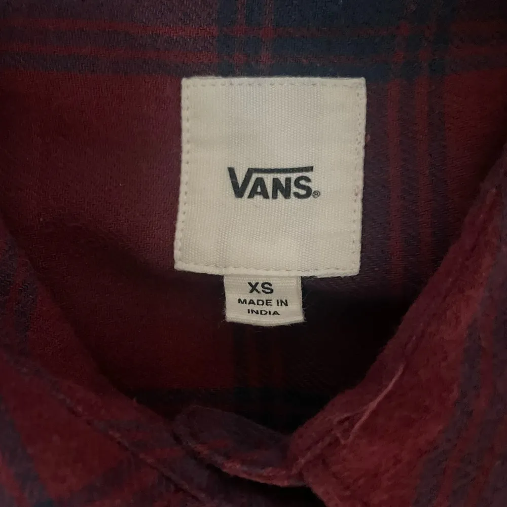 Vans Button Up Plaid Flannel Shirt - Image 4