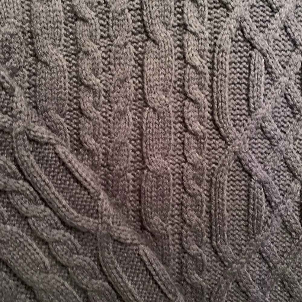 Denim & Co Knit Blue Sweater - Image 2