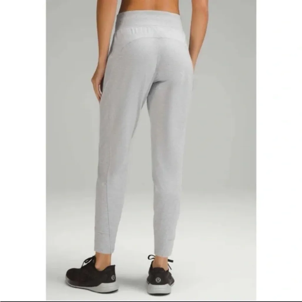 Lululemon Rulu Run High Rise Fleece Jogger Sz 6 - Image 2