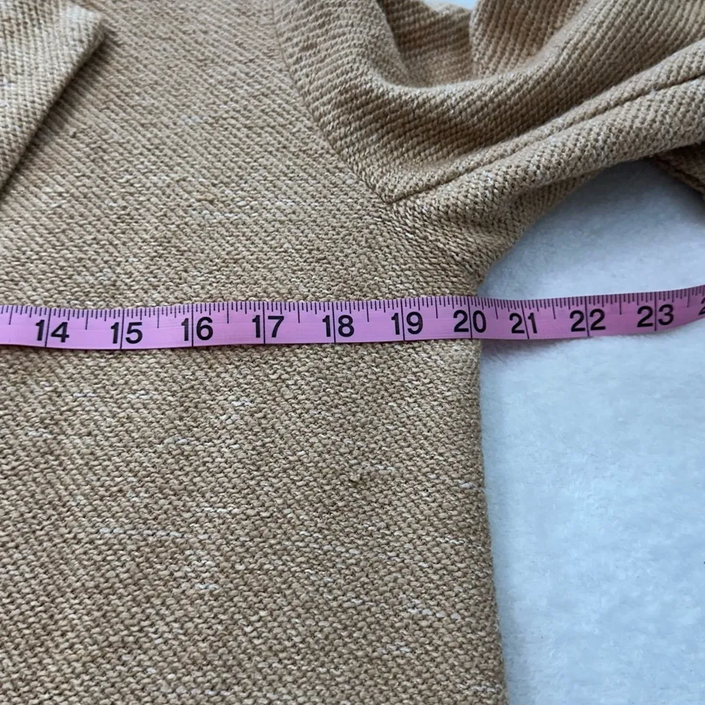 Sanctuary Carleton Cotton Blend Coat Tan Blazer Modern Tailored Suit Jacket - Image 3