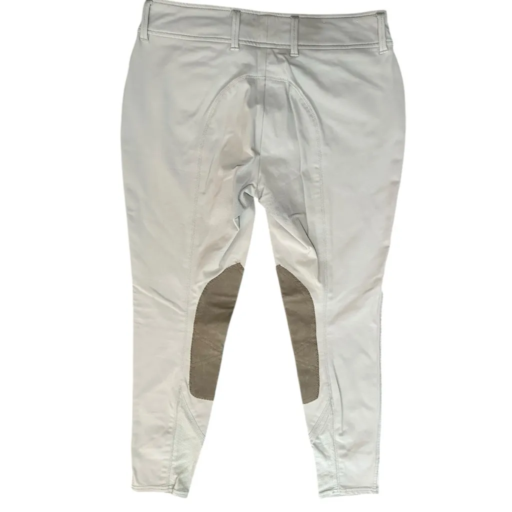 RJ Classics Prestige Collection Sz 30 Gulf Tan Knee Patch Breeches Riding Pants - Image 3