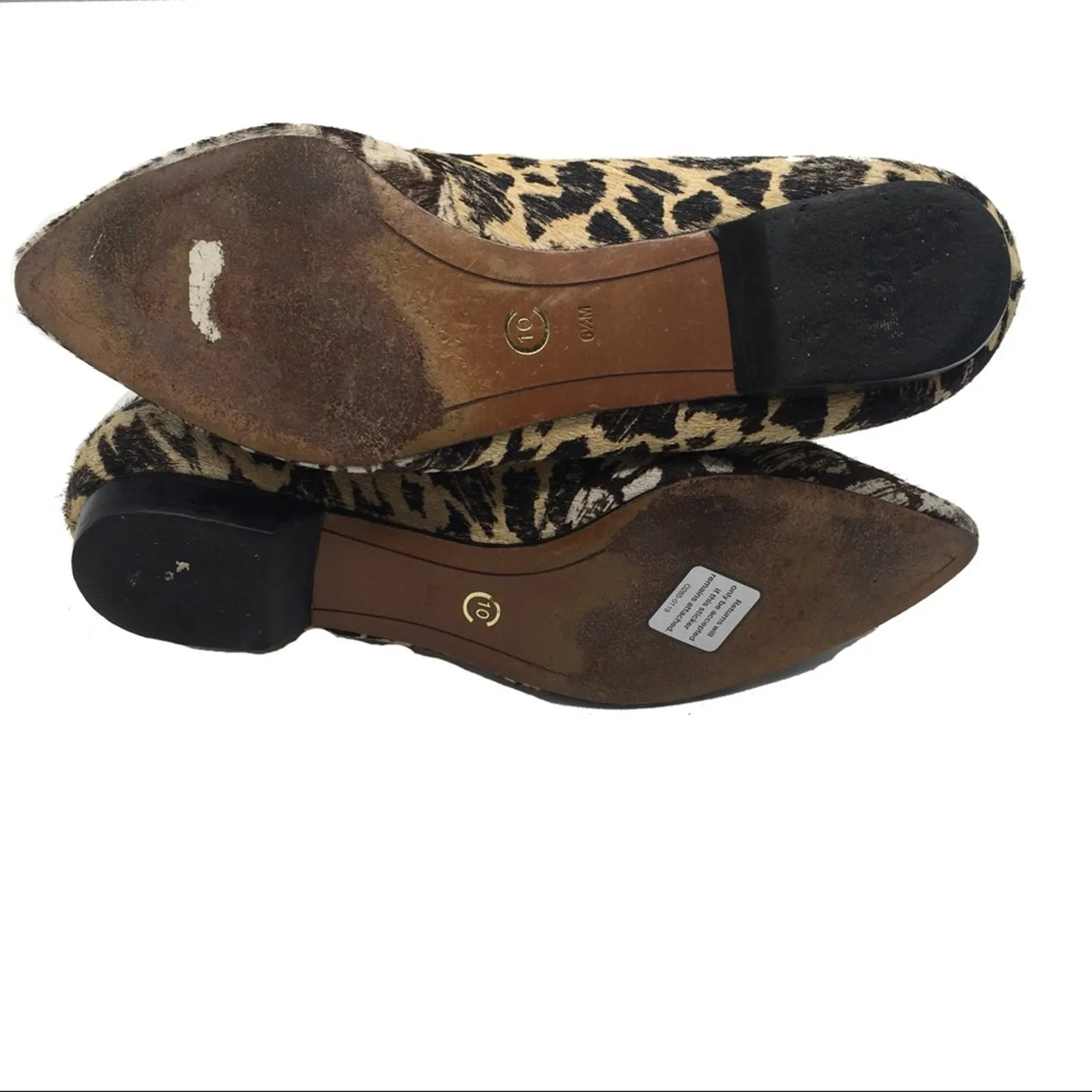 Derek Lam 10 Crosby Ponyhair Patterned Booties - 6.5 - Image 10