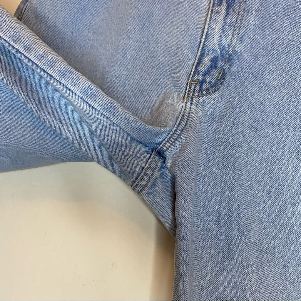 ROLLA’S The Original Straight Leg High Rise Jeans Sunday Blue Light Blue Sz 29 - Image 8