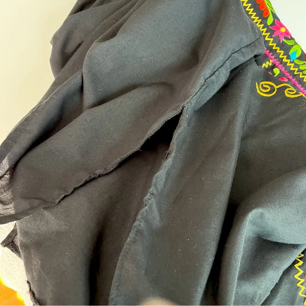 Authentic Casa Flores Dress• Hispanic Heritage•Sz l Size L - Image 12