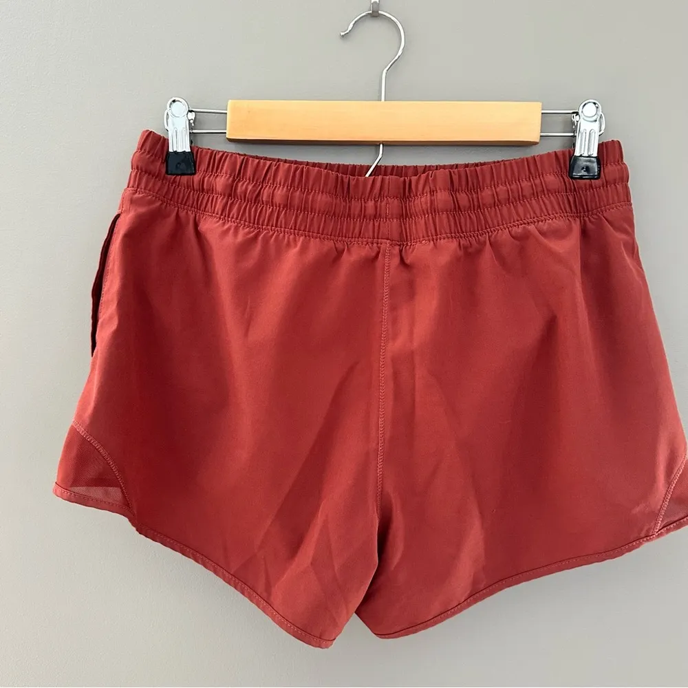 90 degree by reflex Running Shorts Small Rust Orange Red Athletic Gym - Image 2