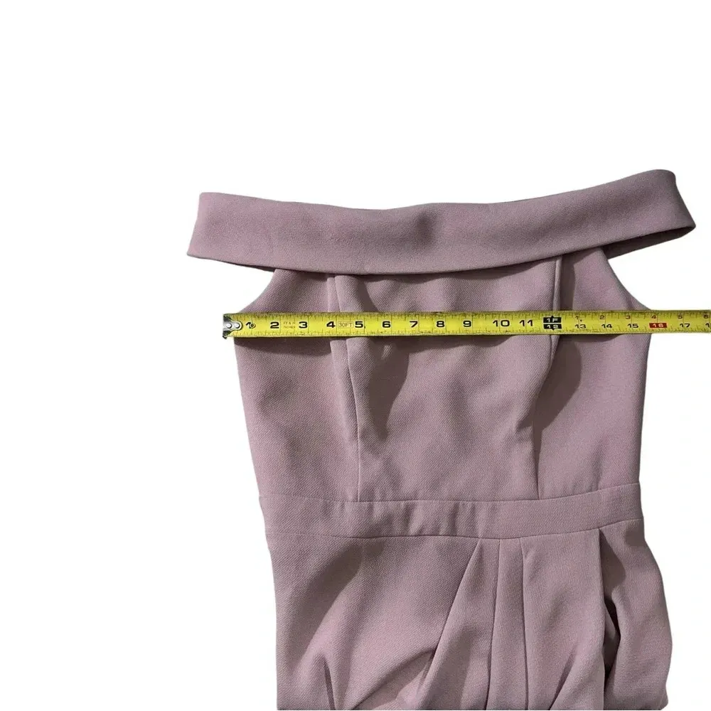 BHLDN Pink Off-Shoulder Dress - Image 7