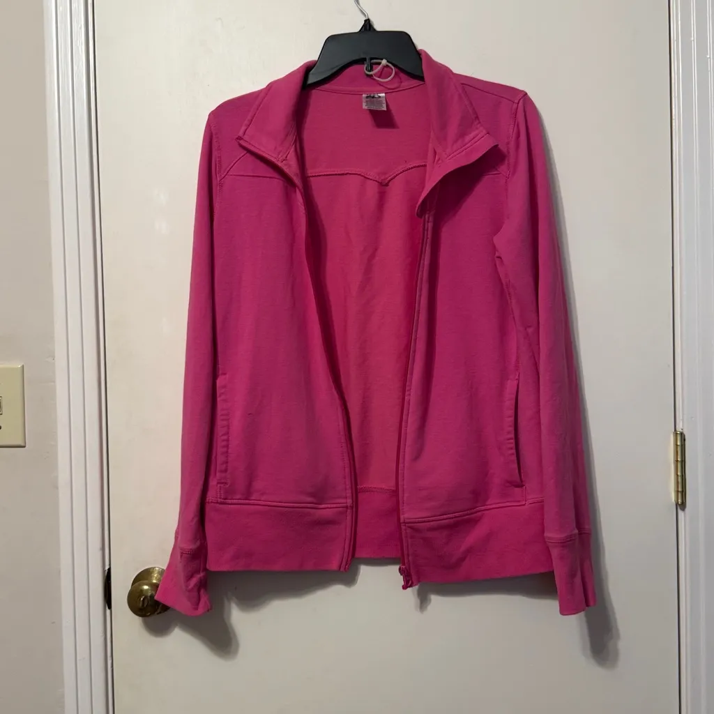 Athletic Works Hot Pink Zip-Up Jacket - Image 2