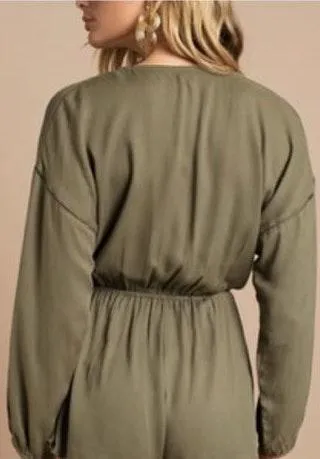 Tobi Stassi Surplice Romper - Image 4