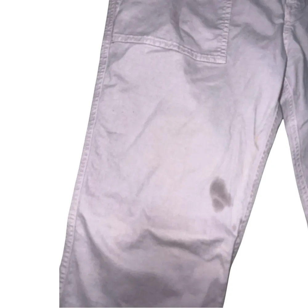 Nili Lotan women’s Jenna lilac Purple Cropped corduroy Military Pants size 6 - Image 14