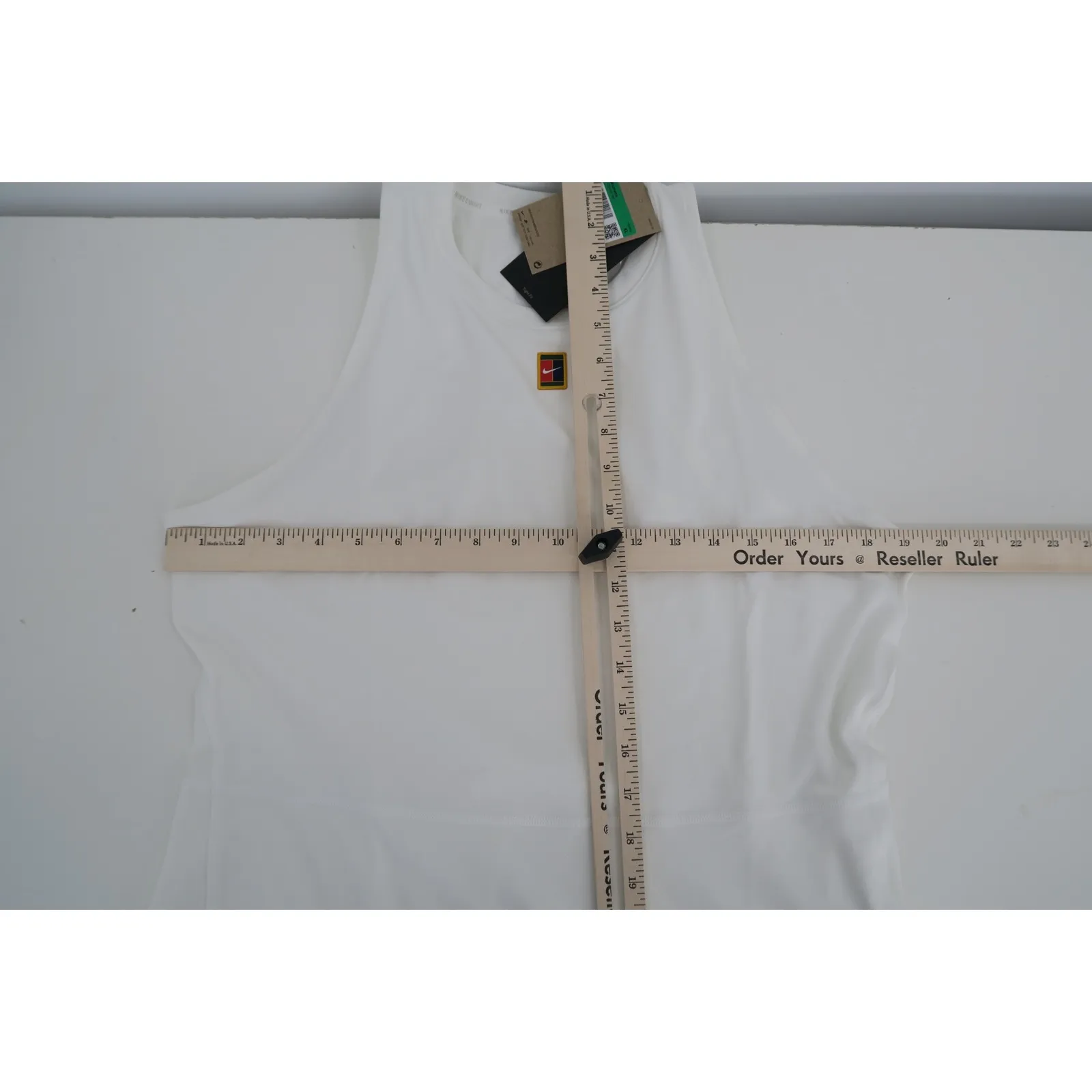 Nike Tennis Dress Womens XL White Dri Fit Pleated Skirt Tennis Outfit - Image 3