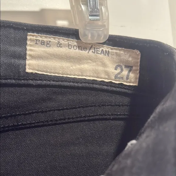 Rag & Bone Classic Black Denim - Image 2