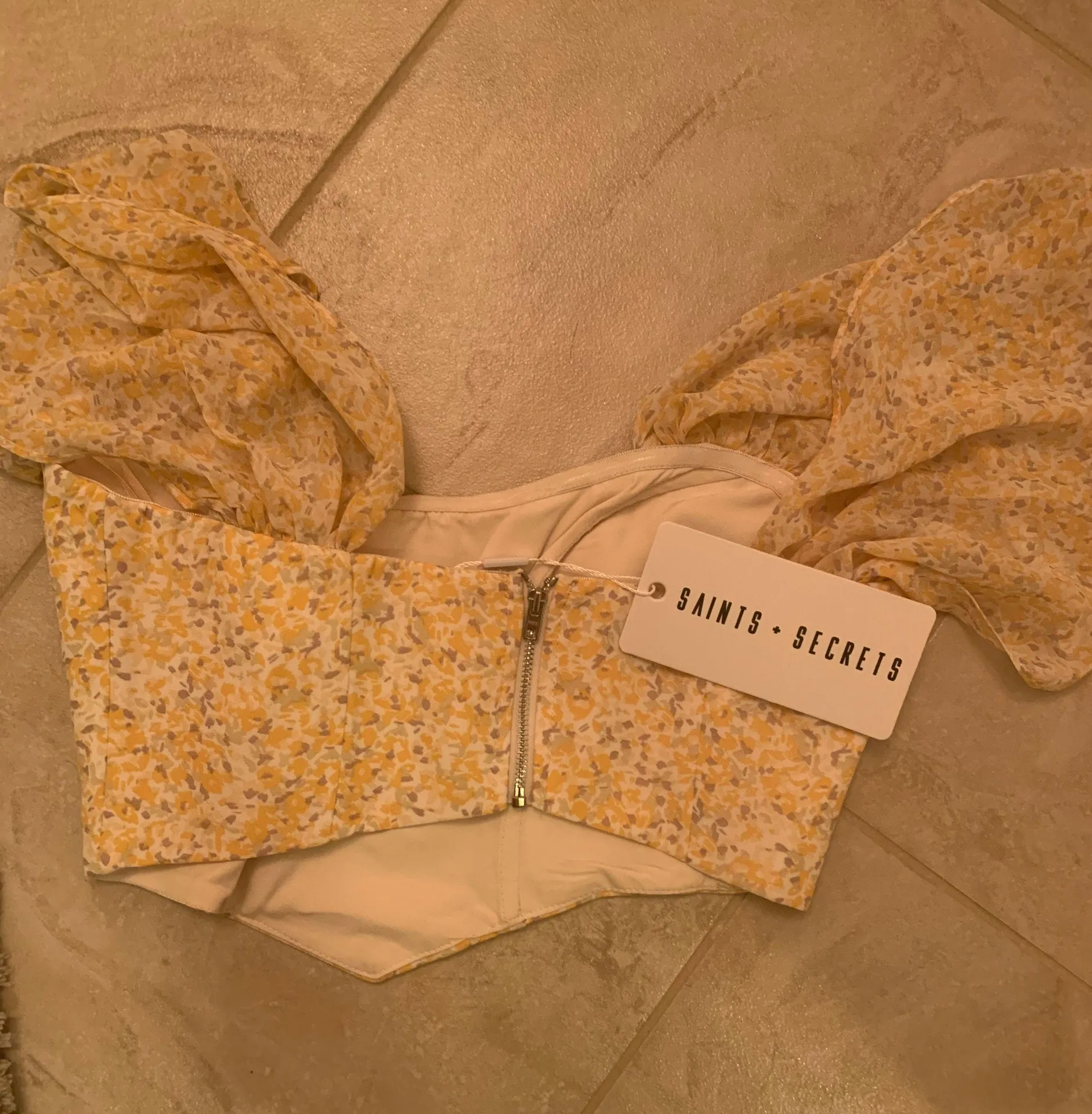 Boutique Floral Top Multi - Image 3