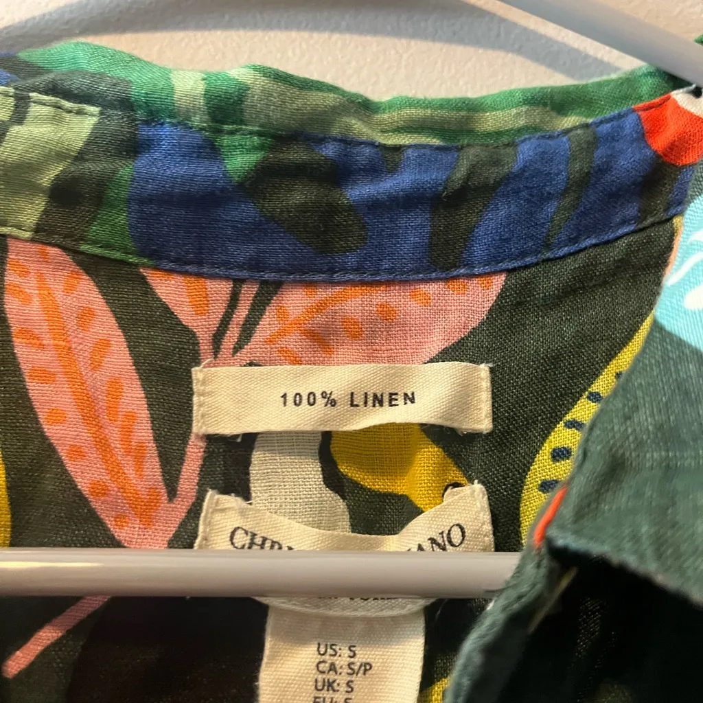 Colorful Jungle Print Button - Image 3