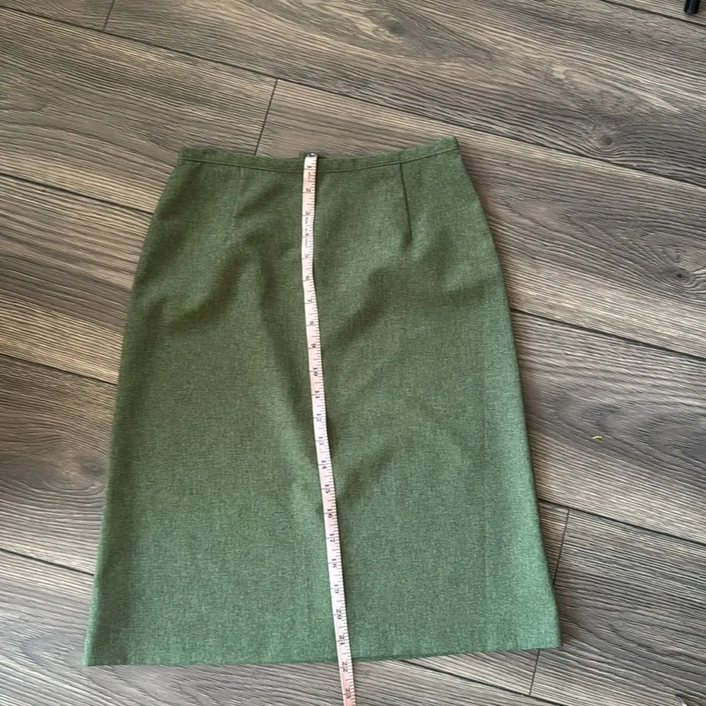 United Colors Of Benetton Green Pencil Skirt Knee-Length Work - Image 5