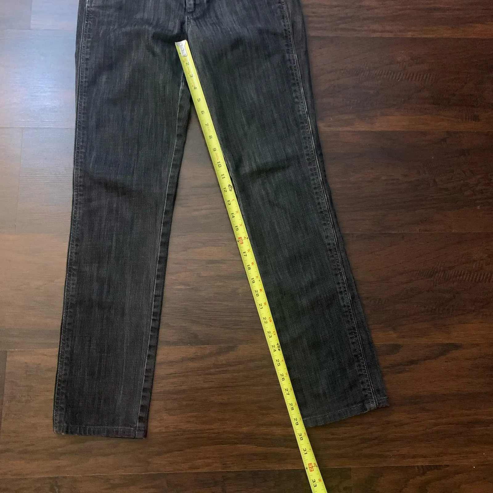 Marc Jacobs black slim straight leg jeans size 29 - Image 10