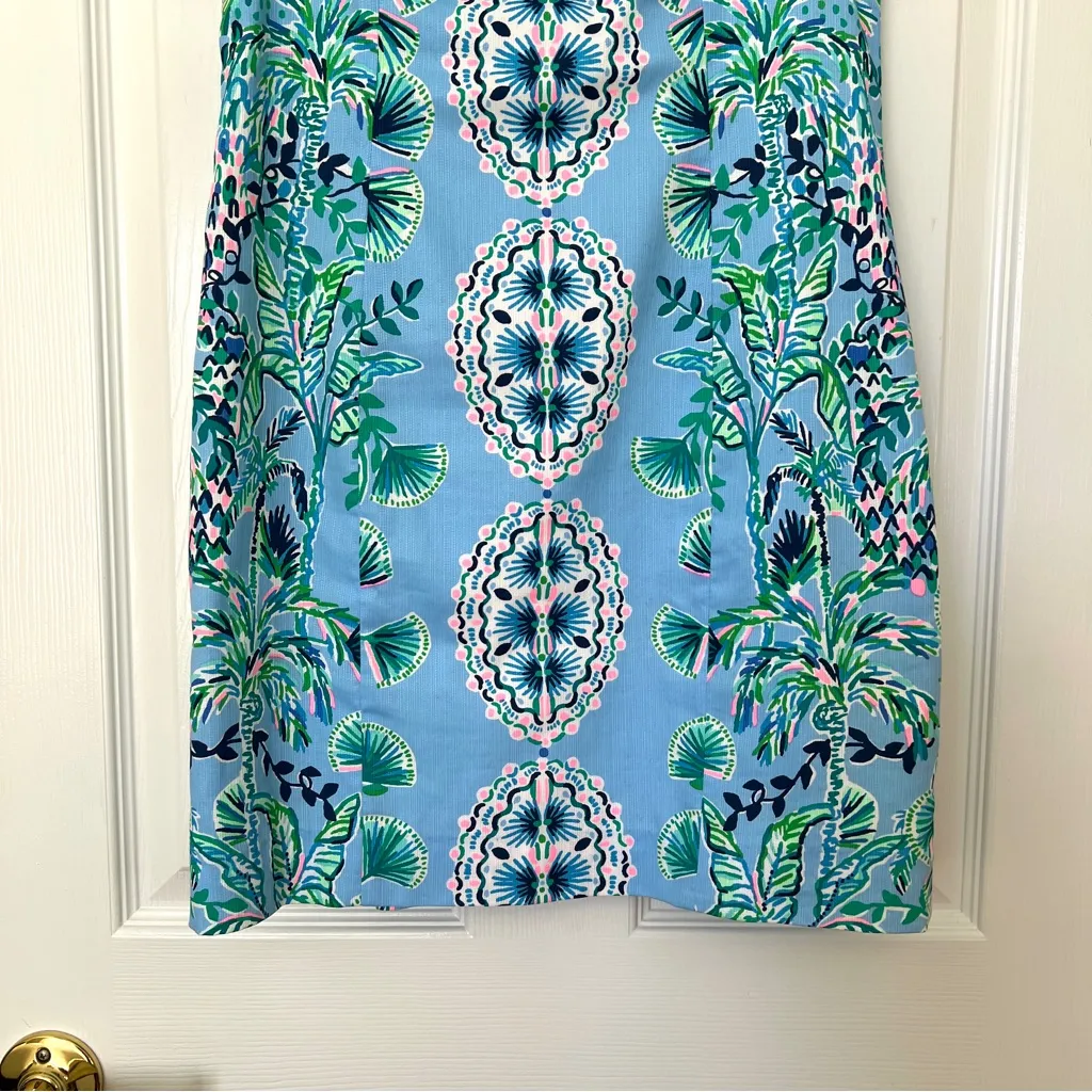 LILLY PULITZER Mila Shift Frenchie Blue size 2 - Image 3