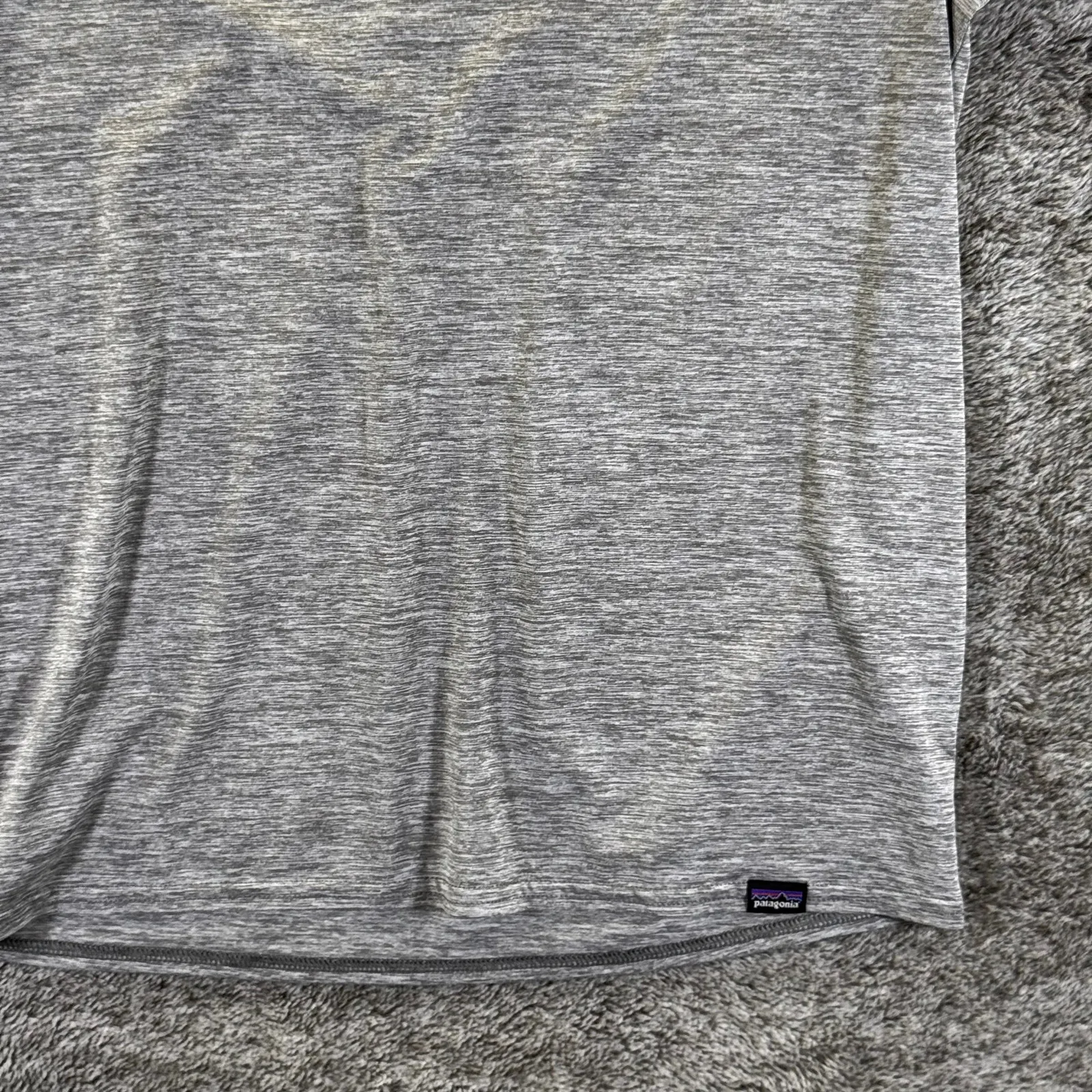 Patagonia Capilene Cool Daily Tee Women's Small Gray - Image 3