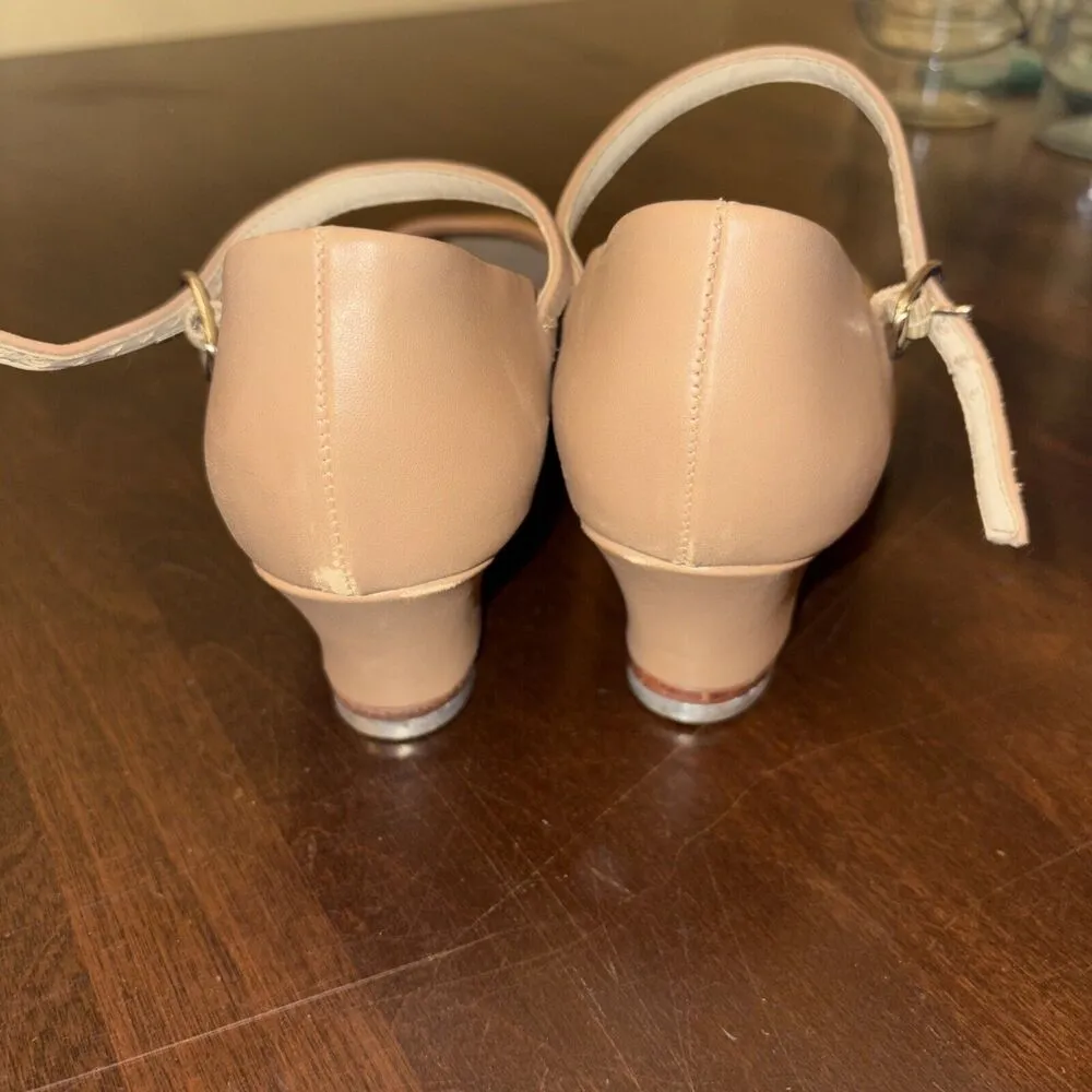 Tap Shoes SoDanca TA55 Caramel W7L Adult Single Strap Size 7 - Image 3