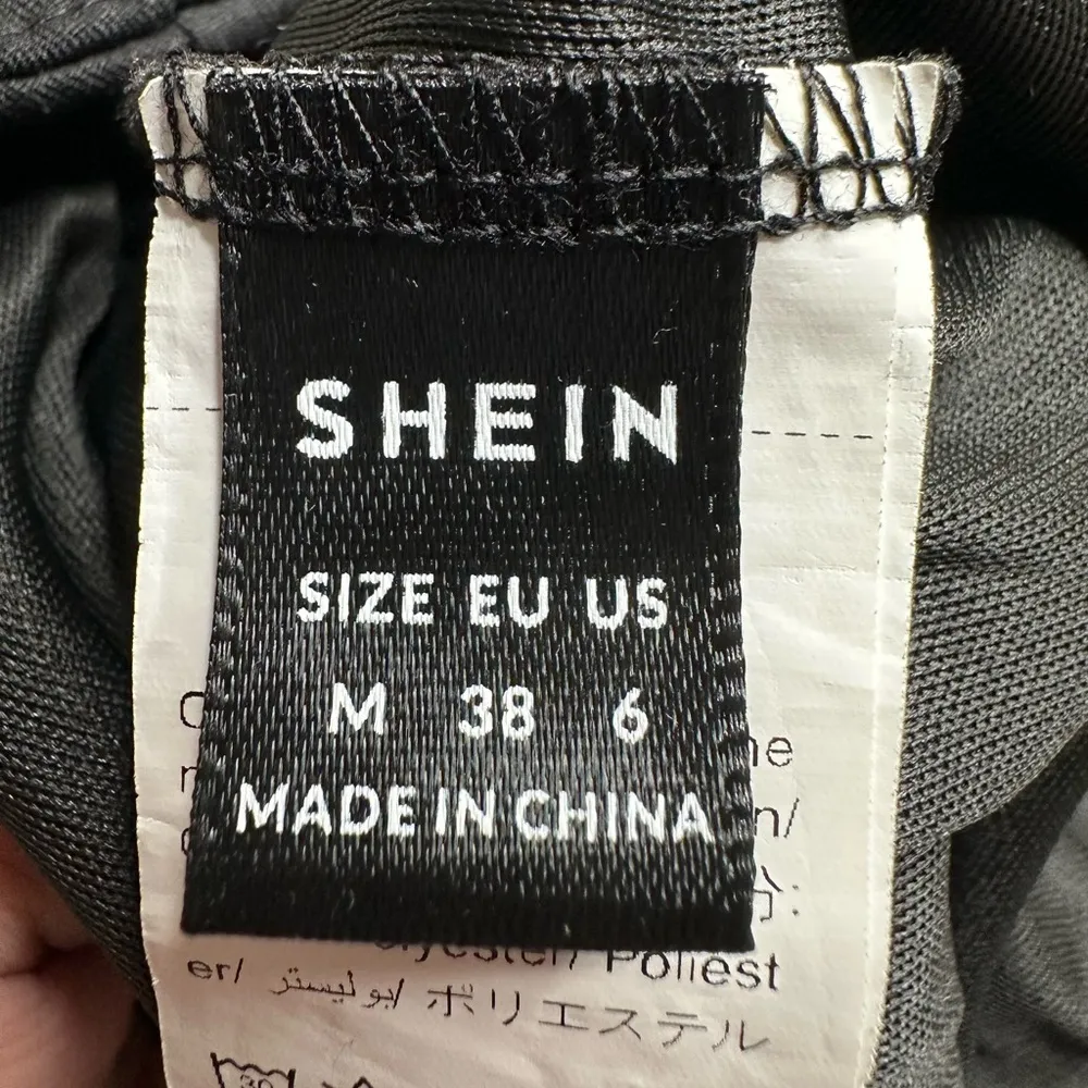 SHEIN Black Skorts Pleated Cargo Skort - Image 7