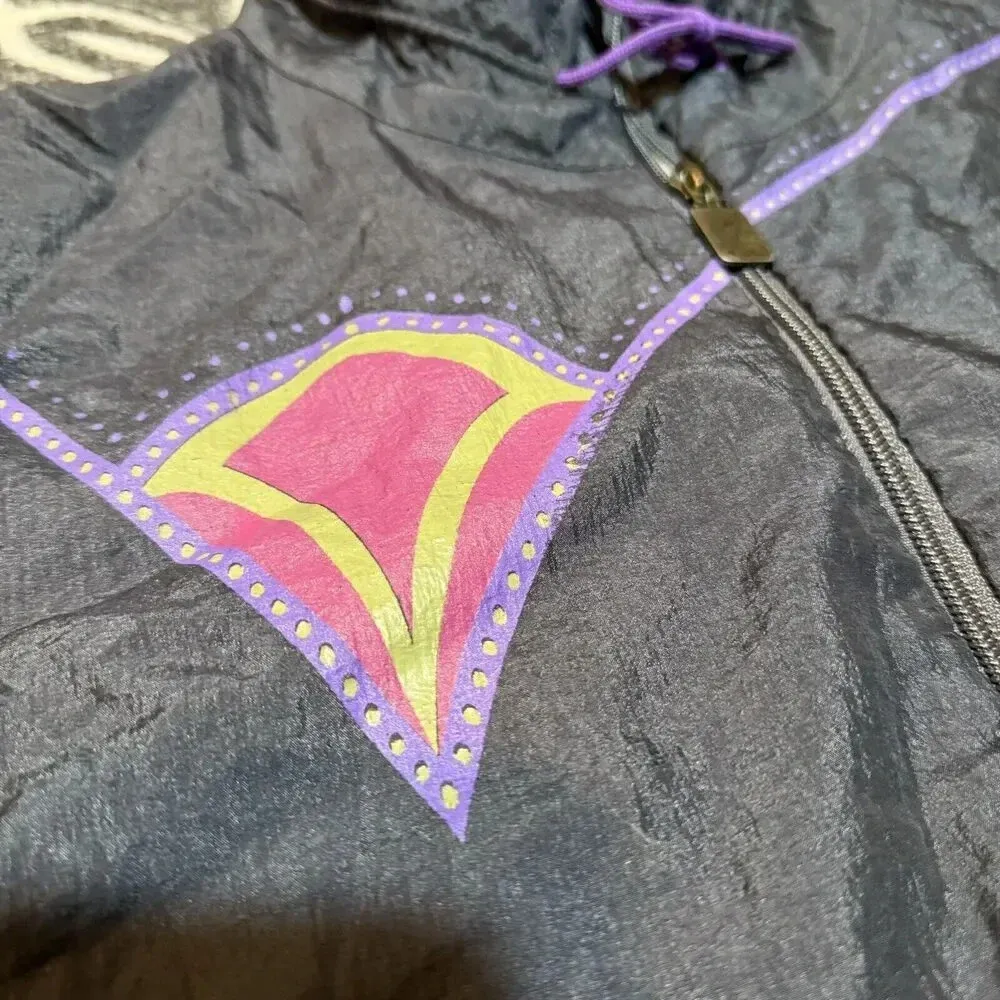 Vintage 90s Australian By L'Alpina Tracksuit‎ Jacket Made in Italy Size L - Image 3