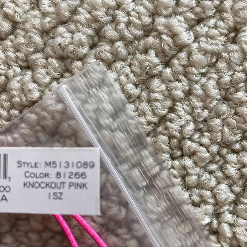 NEW Marc by Marc Jacobs Threaded Bracelet Knockout Pink Hot Rose Gold Hardware - Image 4