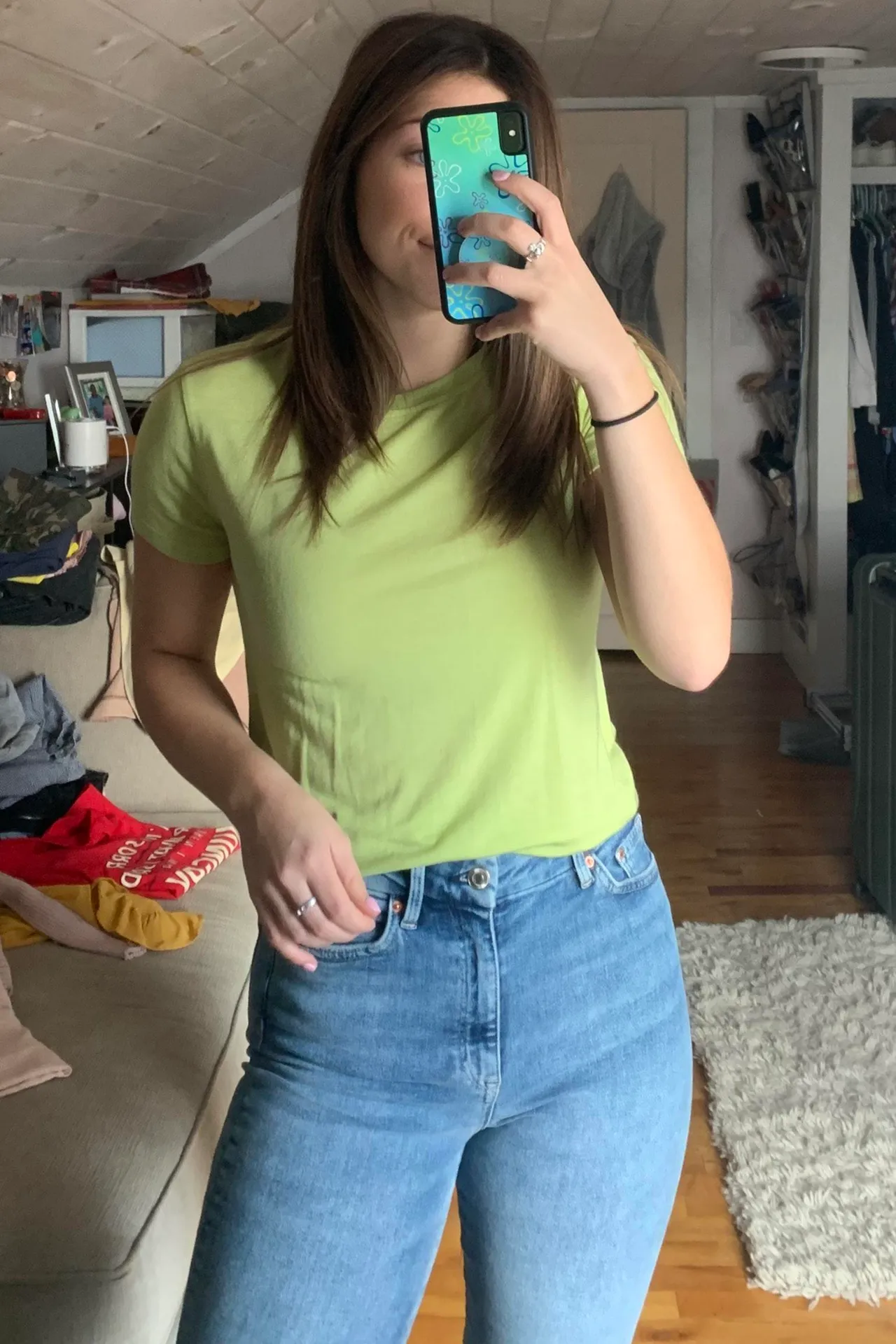 Lime Green Top - Image 2