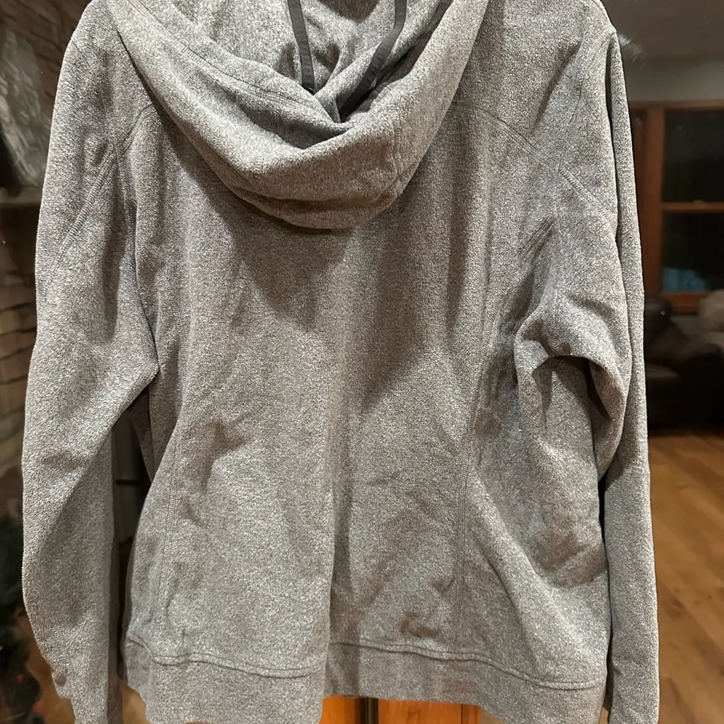 REI Women's Gray Fleece Jacket Size XL - Image 2