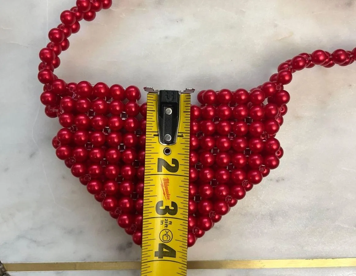 Handmade Beaded Bag - Image 4