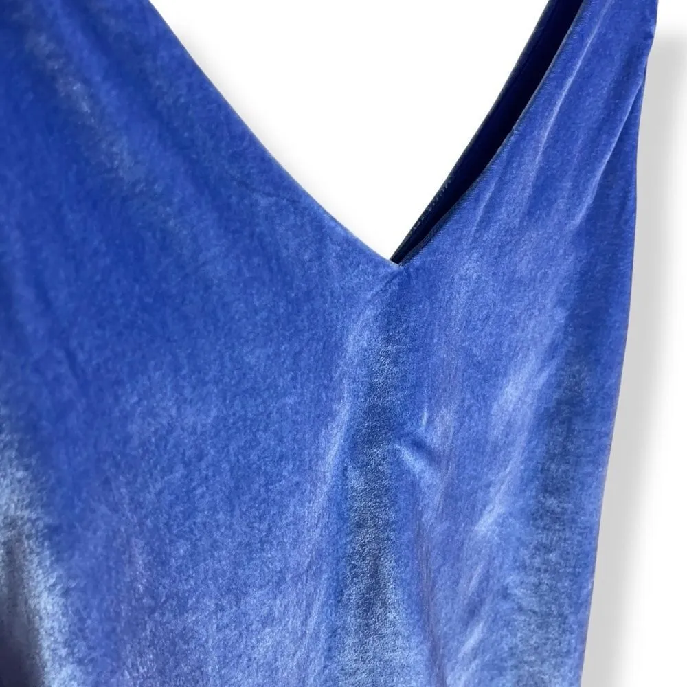 🆕 LOFT Velvet Shell | Cami Tank in - Ocean Sapphire - Image 6