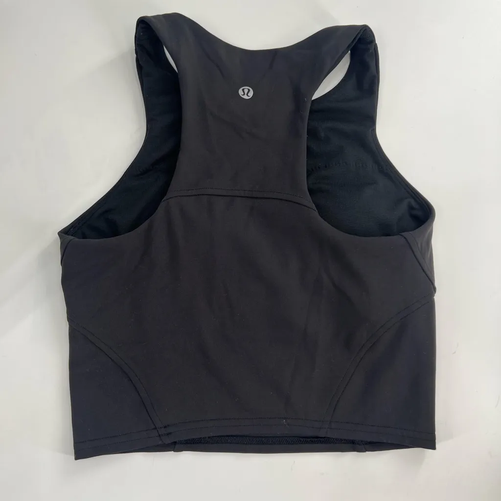 Lululemon Invigorate Training Tank Top Black sz 2 - Image 4