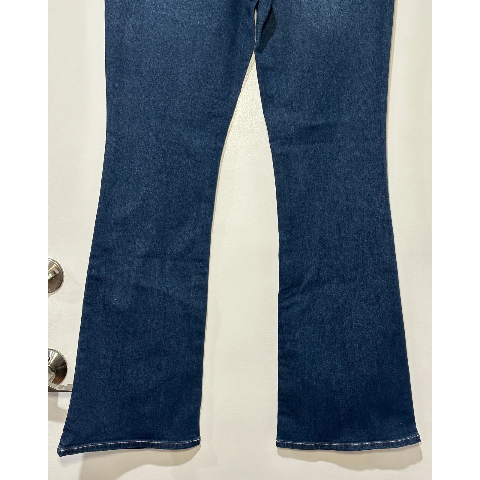 Seven Women's Felicity High Rise Slim Flare Jeans Blue Denim Size 8 NWT Stretchy - Image 10